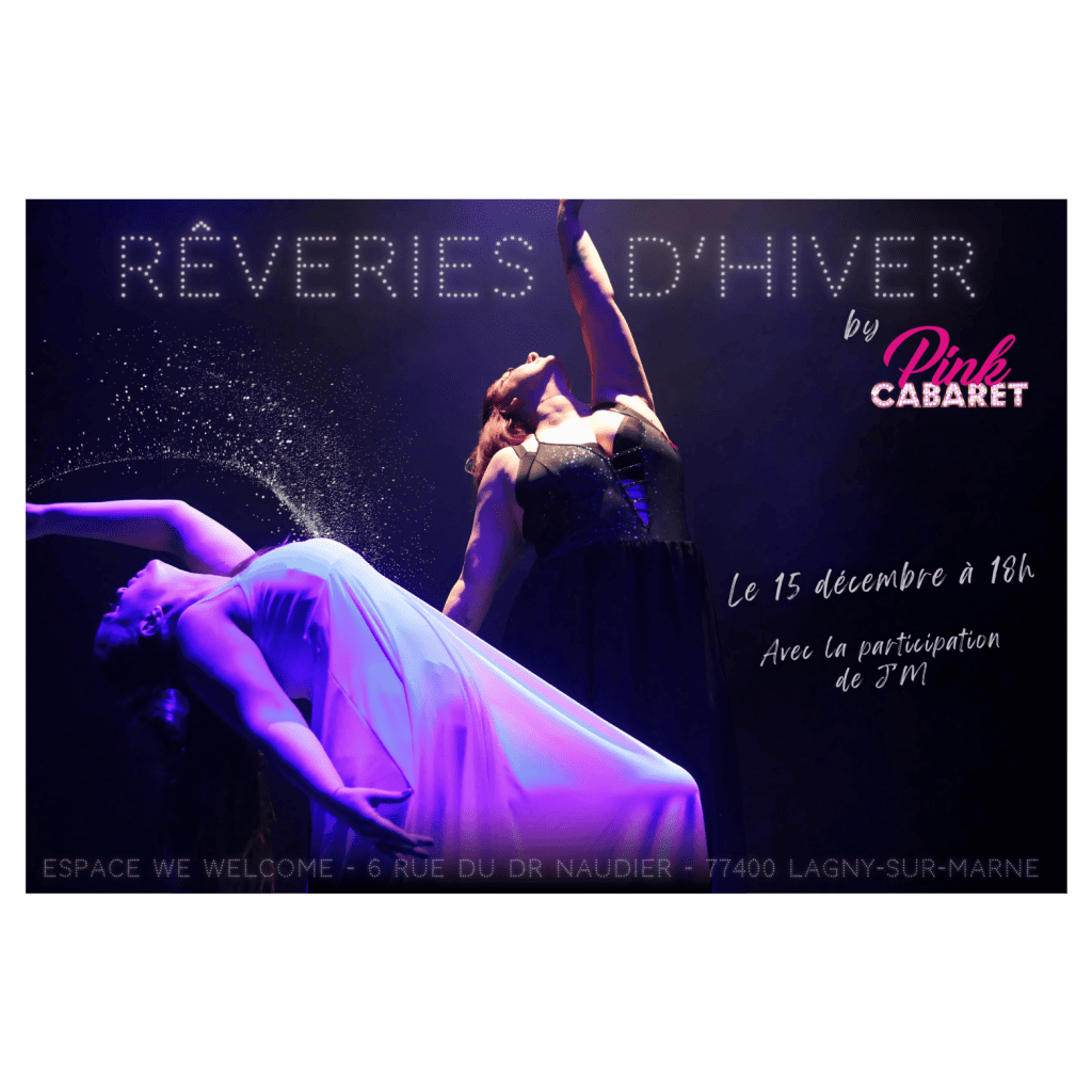 Affiche Spectacle de danse pour le Pink Cabaret